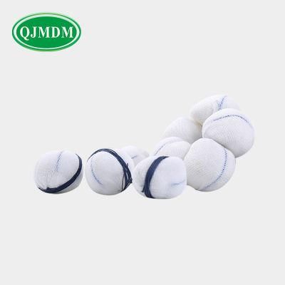 High Quality X-ray Thread Round Gauze Ball