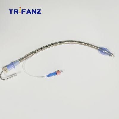 Medical Grade Material Silicone Reinforced Endotracheal Tube