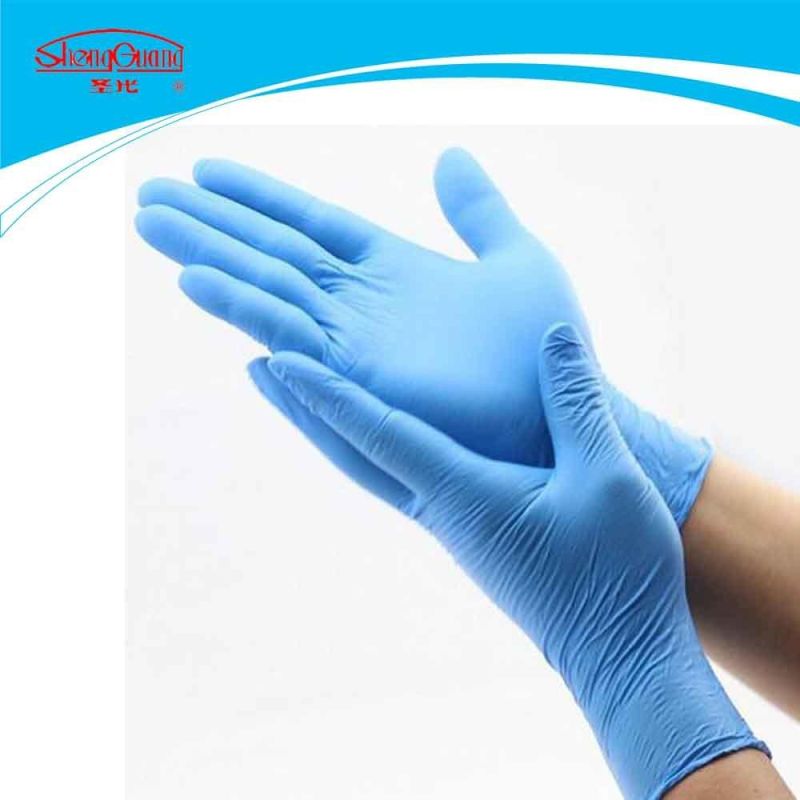CE Standard Medical Nitrile Coated Working Gloves