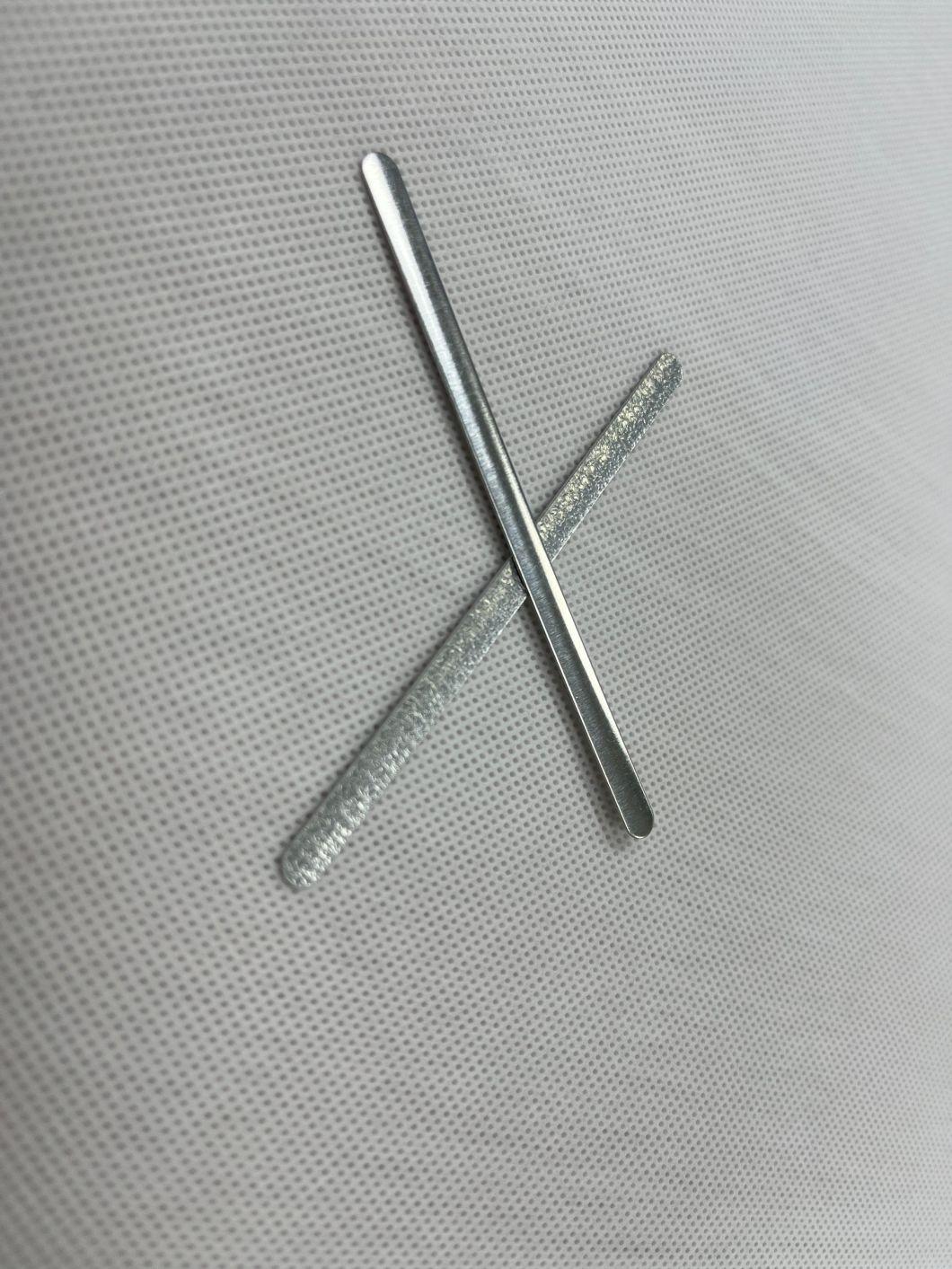 Factory Supplier Aluminum Strip 0.8mm Thickness Nose Wire Bridge Bar for Face Mask