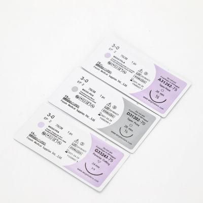 Surgical Sutures with or Without Needle with CE &amp; ISO Approved