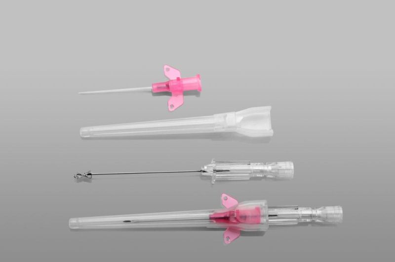 Disposable Safety I. V. Cannula - Y Type with Heparin Cap