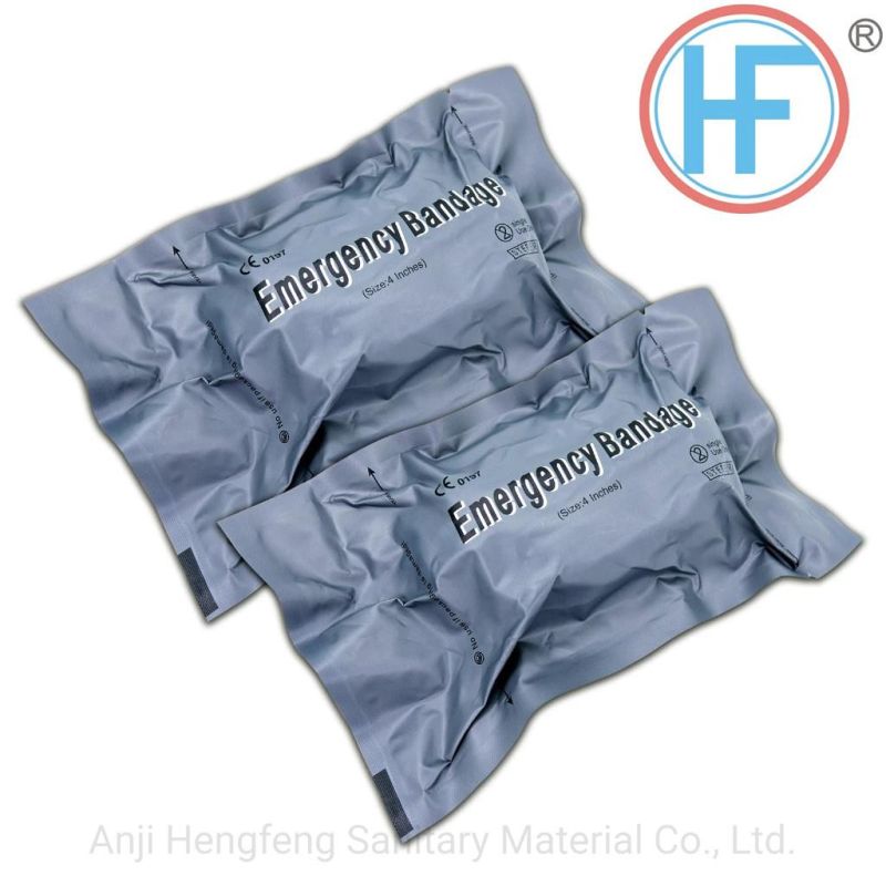 Vacuum Package High Quanlity Medical First Aid Dressing Military Emergency Bandage Eo Sterilization with CE/FDA