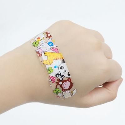 Custom Printed Skin White Color Bandaid Plaster Band Aid