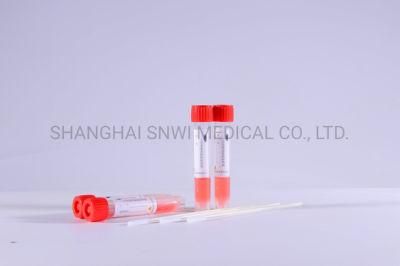 High Quality and Inexpensive Disposable Virus Sampling Kit 5ml/10ml Transport Tube