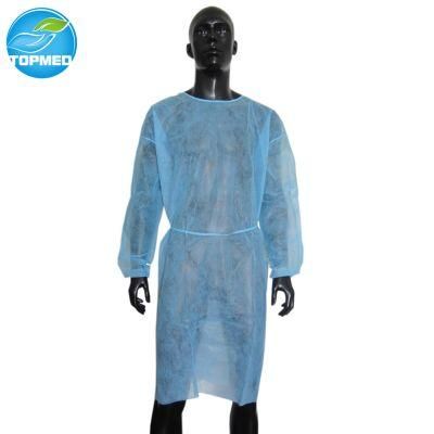 Yellow/Blue Surgical Gown Medical Clothes Isolation Gown