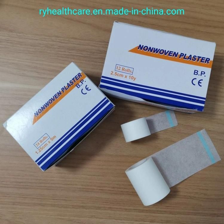 High Quality Disposable Medical Surgical Non Woven Paper Adhesive Plaster Tape