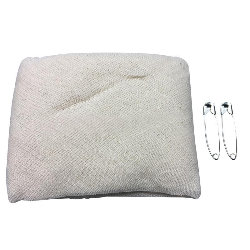 First Aid Kit Supply Triangular Bandage with Two Safety Pins