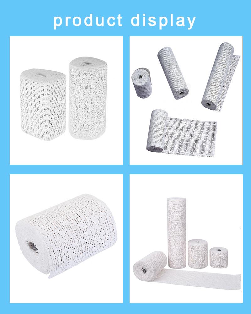 Orthopedic Pop Bandage Gypsum Plaster of Paris Bandage/ Vendaje De Yeso De Paris