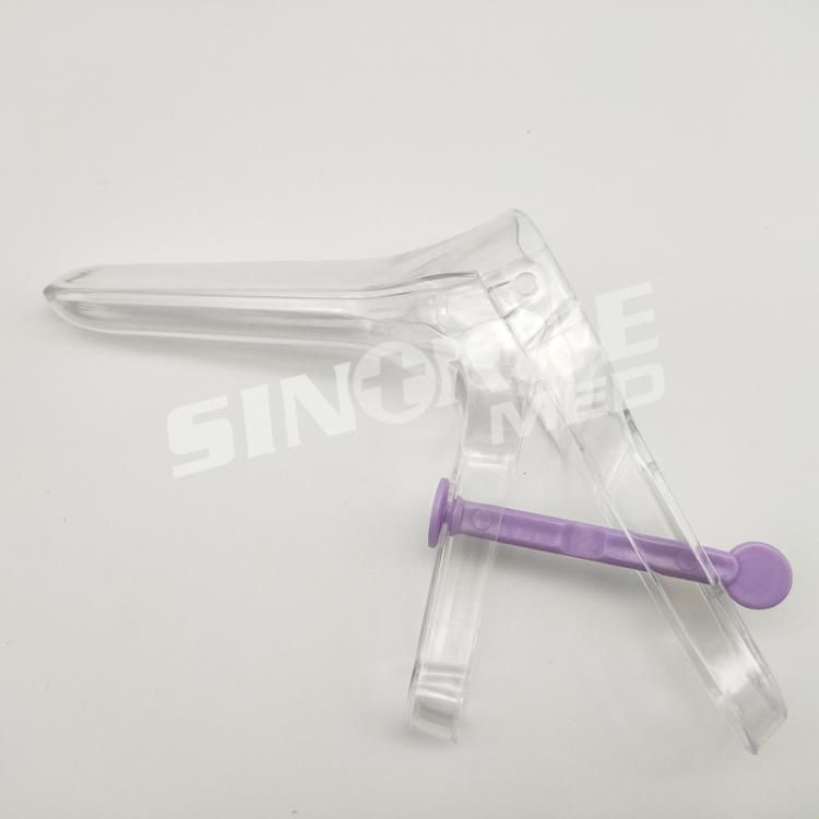 High Quality Disposable Medical Fastener Type Vaginal Speculum