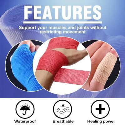 TUV Rheinland CE FDA Disposable Self Adhesive Cohesive Elastic Bandage ISO 13485