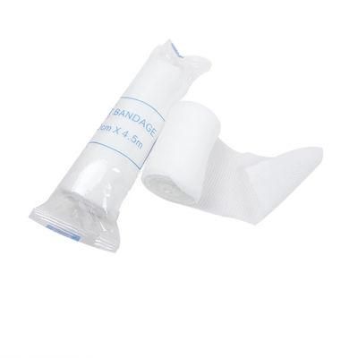 Disposable Medical Hospital Supplies Natural Absorbent PBT Bandage