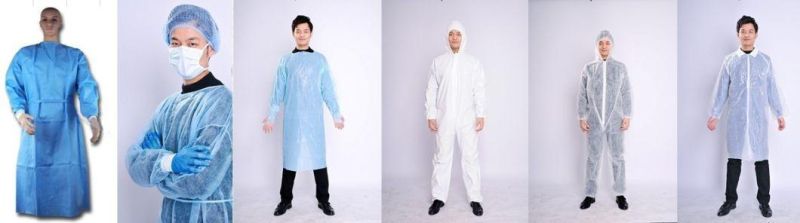 High Quality Polypropylene Disposable Non Woven Lab Coat