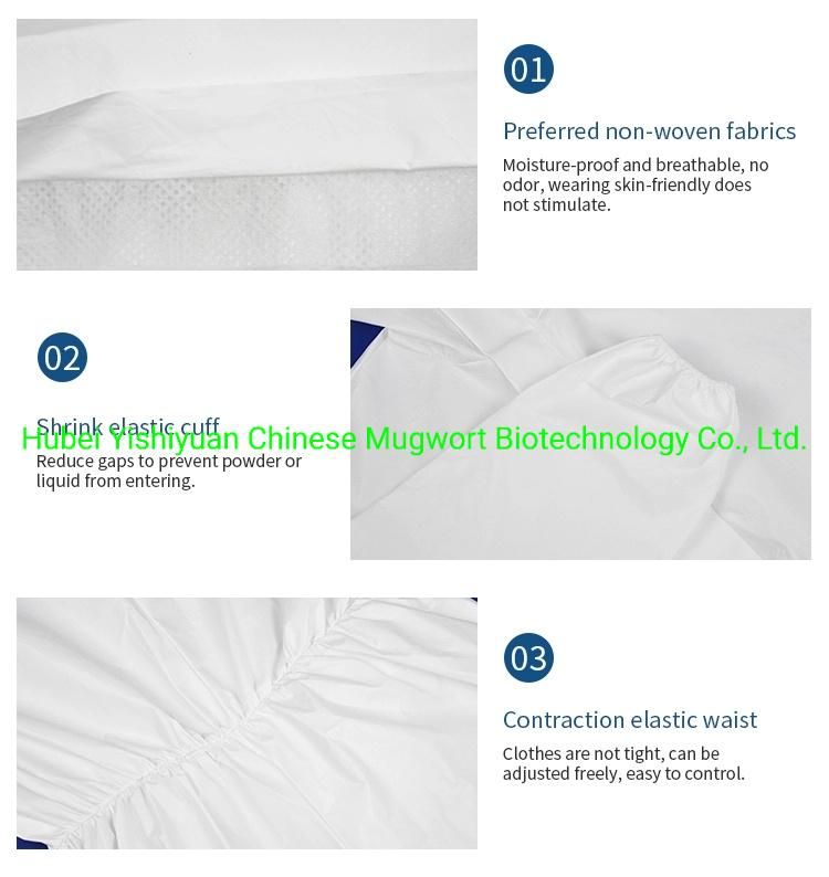 Disposable PE Isolation Gown Protective Clothing