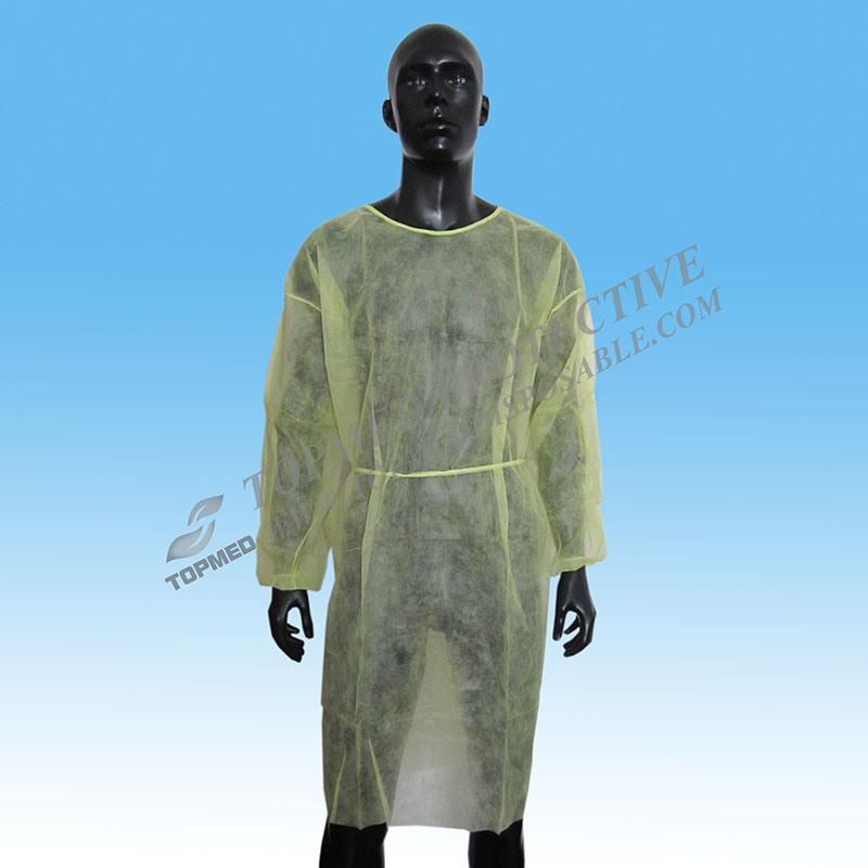 Disposable PP Nonwoven Isolation Gown