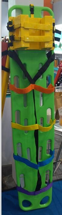 Waterproof Emergency Head Immobilizer with Straps for Spine Board