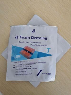 Foam Dressing T Type 7.5cm*7.5cm*0.5