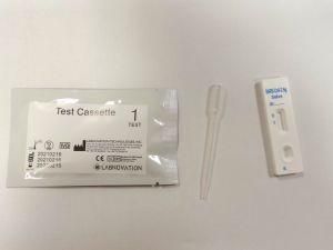 2019 Novel Virus Fast Test Cassette with Throat Swab