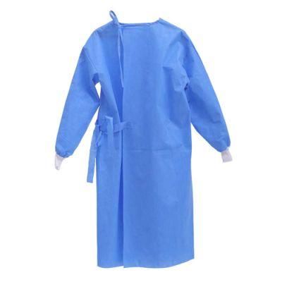 Disposable Non Woven Isolation Clothes Surgical Gown