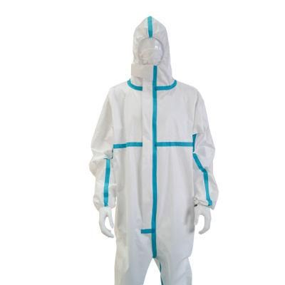 Factory Direct Selling Disposable Protective Clothes Isolation Suit Whitelist Enterprise Personal Protection Medical Supply Factory Direct Sale