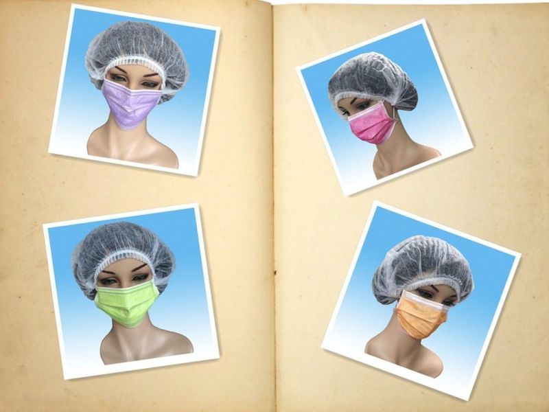 Medical Disposable Earloop Face Mask Nonwoven Fabric Face Mask