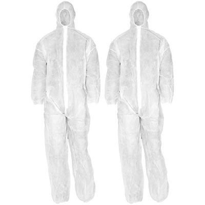 Disposable Body Suit Polypropylene 30GSM White Color