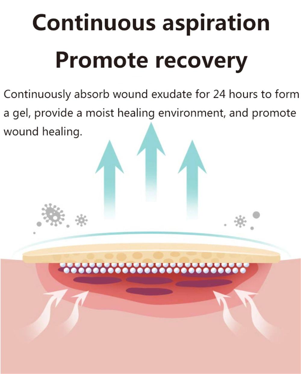 Wound Healing Dressing Hydrocolloid Dressing for Debridement Function