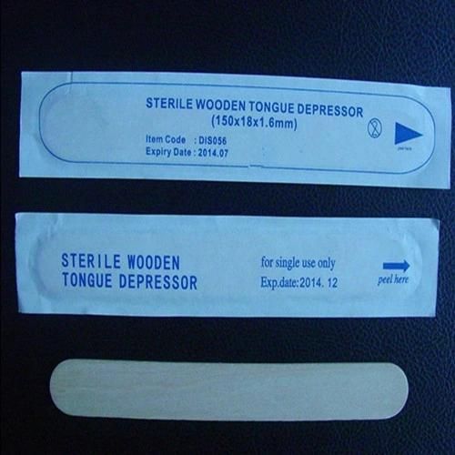 Medical Wooden Plastic Tongue Depressor