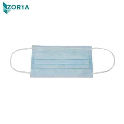 Customized Design Disposable 3 Ply Round Earloop with Full Test Reports Latex Free Solid Colors Surgical Mask