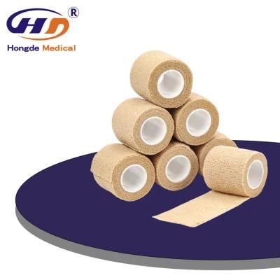 HD535 Nonwoven or Cotton Self Adhesive Bandage Cohesive Elastic Bandage