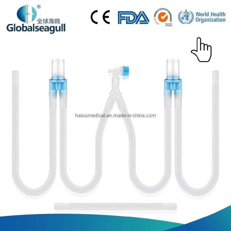 Breathing System Corrugated Ventilator Circuit