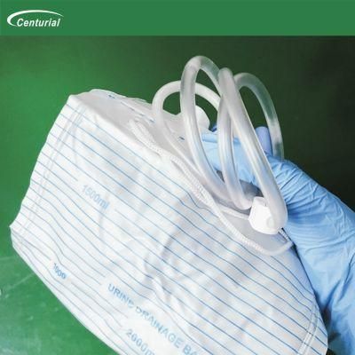 Disposable Urine Bag Made of Medical Grade PVC