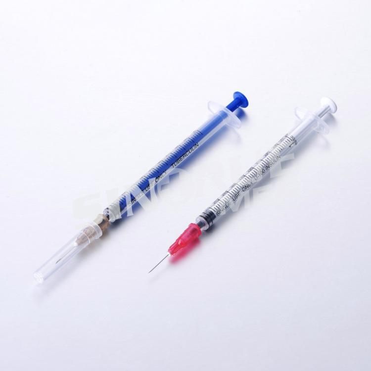 Hot Sale & High Quality Hospital 1ml Disposable Tuberculin Syringe