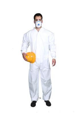 Disposable Type 5/6 Coverall Microporous Cool Suit Combined with Triangle SMS