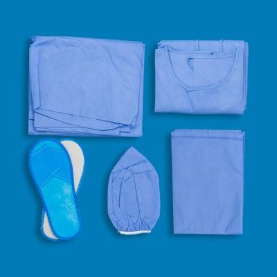 Breathable Custom Surgical Packs, Welcome Packs with Patient Gown and Pillow Cover