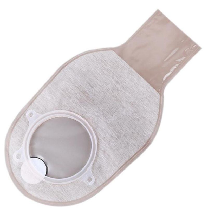 Disposable One Piece Ostomy Stoma Care 50mm Cover Colostomy Bag