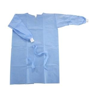 Disposable Isolation Gown AAMI Level 2 SMS Non Woven Isolation Gown