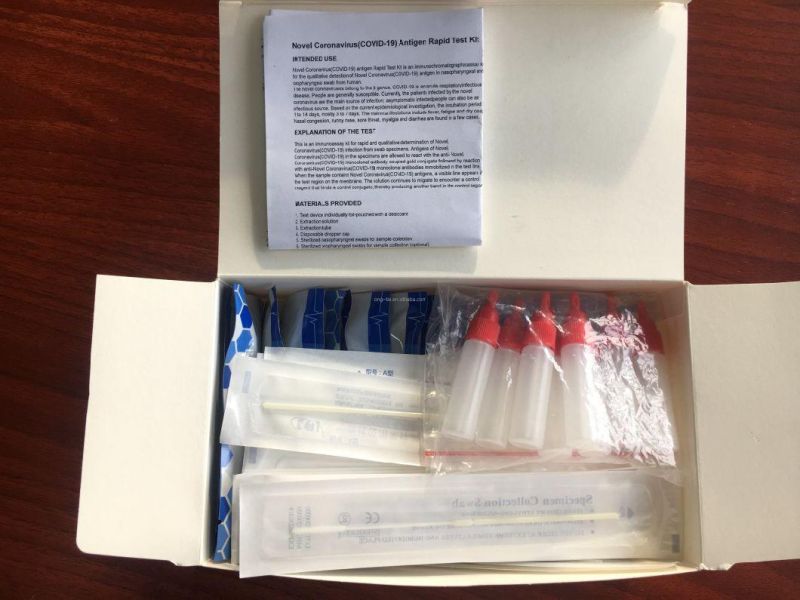Antigen Rapid Nasal Test Kit 19 for CE Approved