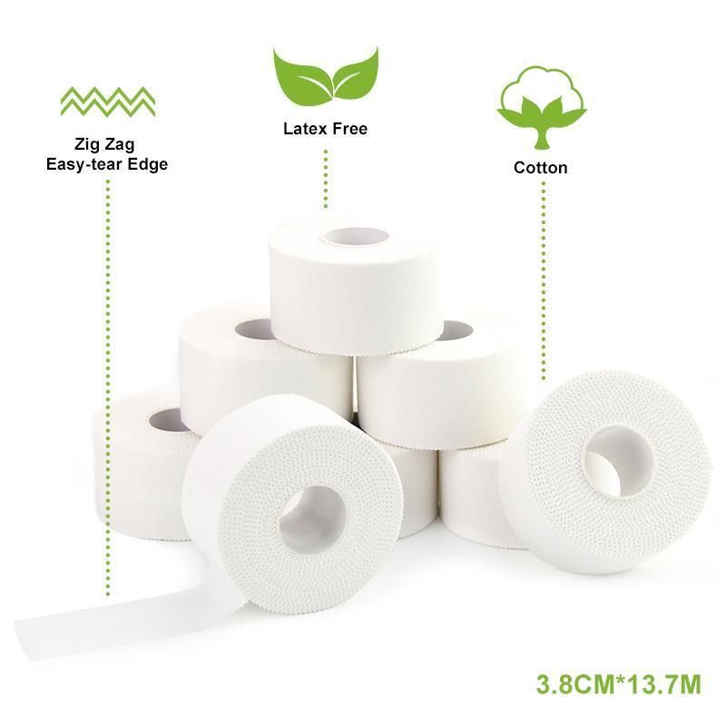 HD9-Zinc Oxide Cotton Sport Tape with Strong Adhesive for Athletes
