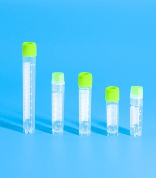 1.5ml 1.8ml 2ml 5ml Reversible Plastic Cryogenic Cryo Vials Cryovial Tube