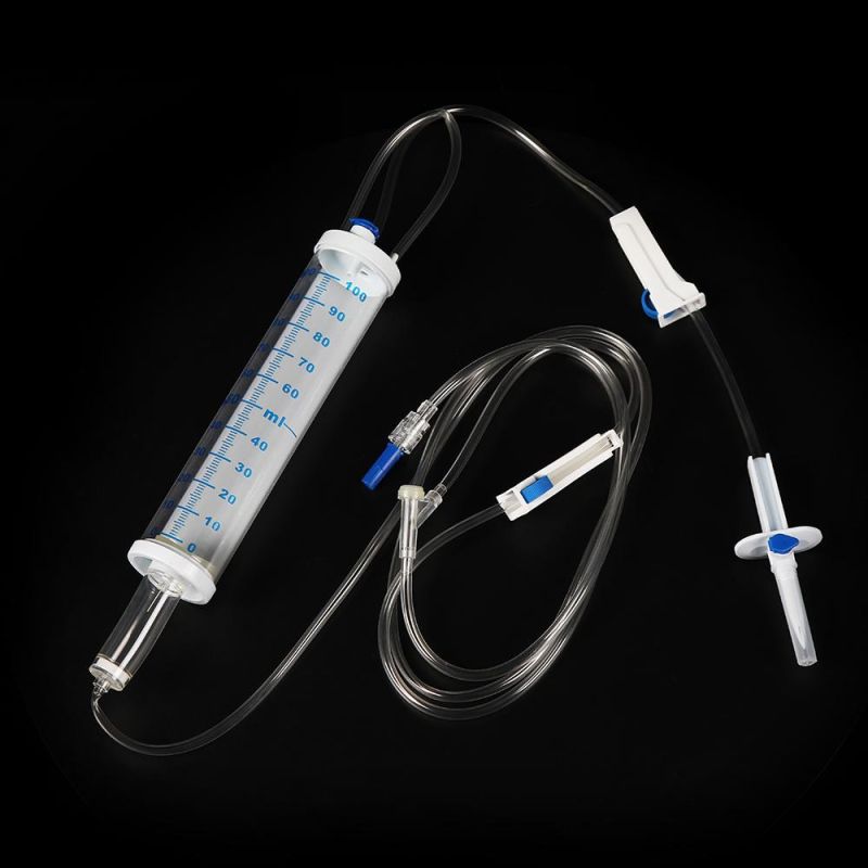 Medical Materials Sterile Burette Type IV Infusion Set