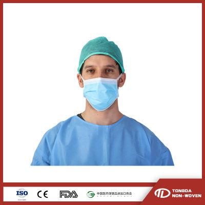 Custom Disposable PP Nonwoven Surgical Medical Doctor Caps