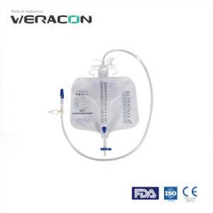 Anti-Refluex Type 2000ml Urine Drainage Bag