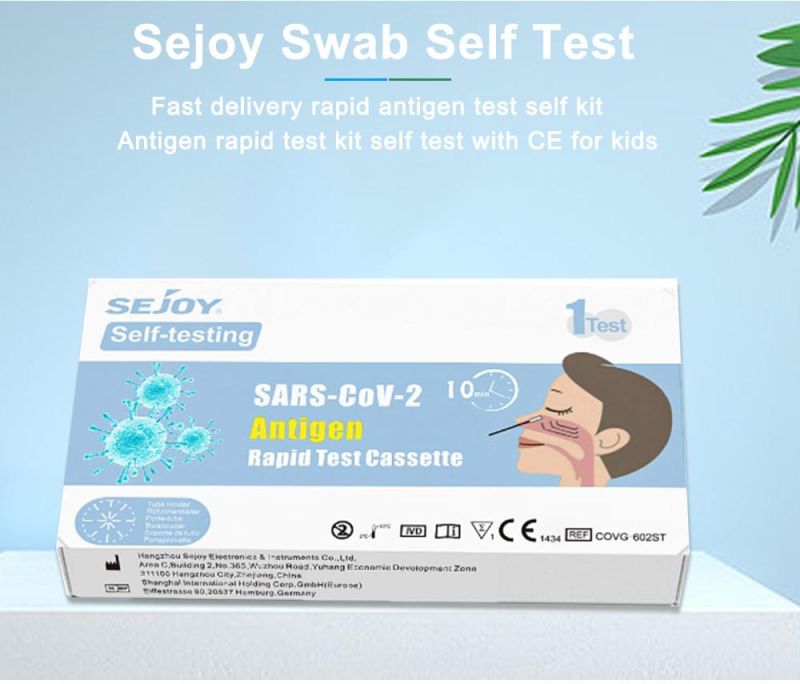 Bfarm Approval Medical Swab Antigen Rapid Test Kit