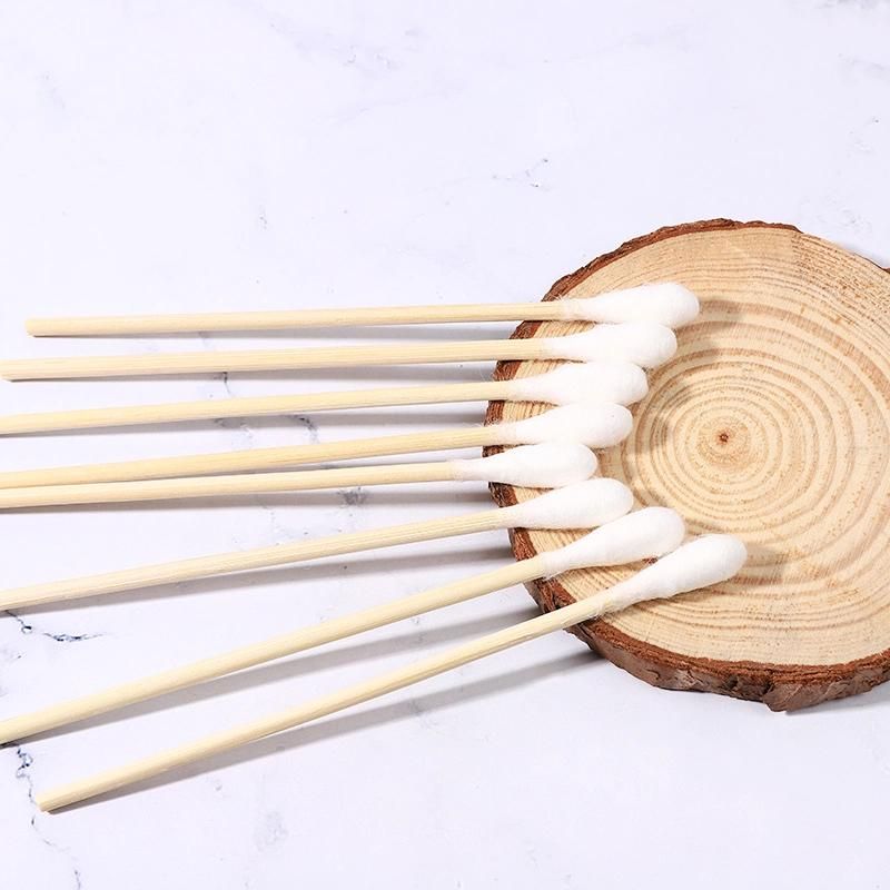 New Design Disposables Medical Bamboo Cotton Sampling Swab