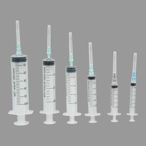 CE Approved 1ml 2ml Disposable Syringe with Needle