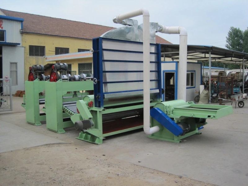 Non Woven Fabric / Polyester Fiber Needle Punching Production Line Fiber Opening Machine