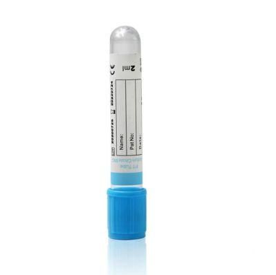 Laboratory Coagulation Test Sodium Citrate Vacuum Blood Collection PT Tube