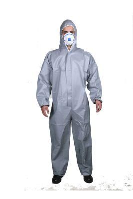 Disposable Microporous Light Weight Coverall with Hood