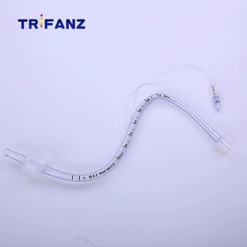 Dispossable Sterile Surgical Nasal Preformed Endotracheal Tubes with Cuff